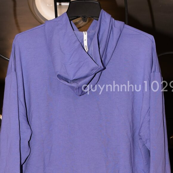 NWT PUMA Women's Lightweight Modern Sport Hoodie Pullover in Blue - Picture 7 of 7